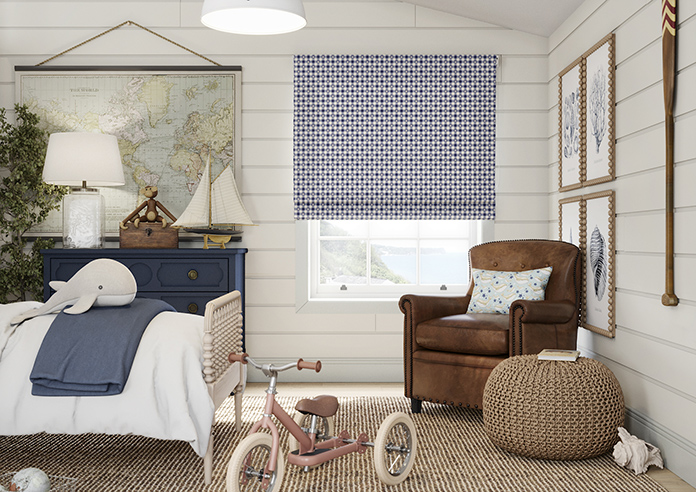 Whaley Great, Gingham Star Shore - Roman Blind - Image 3